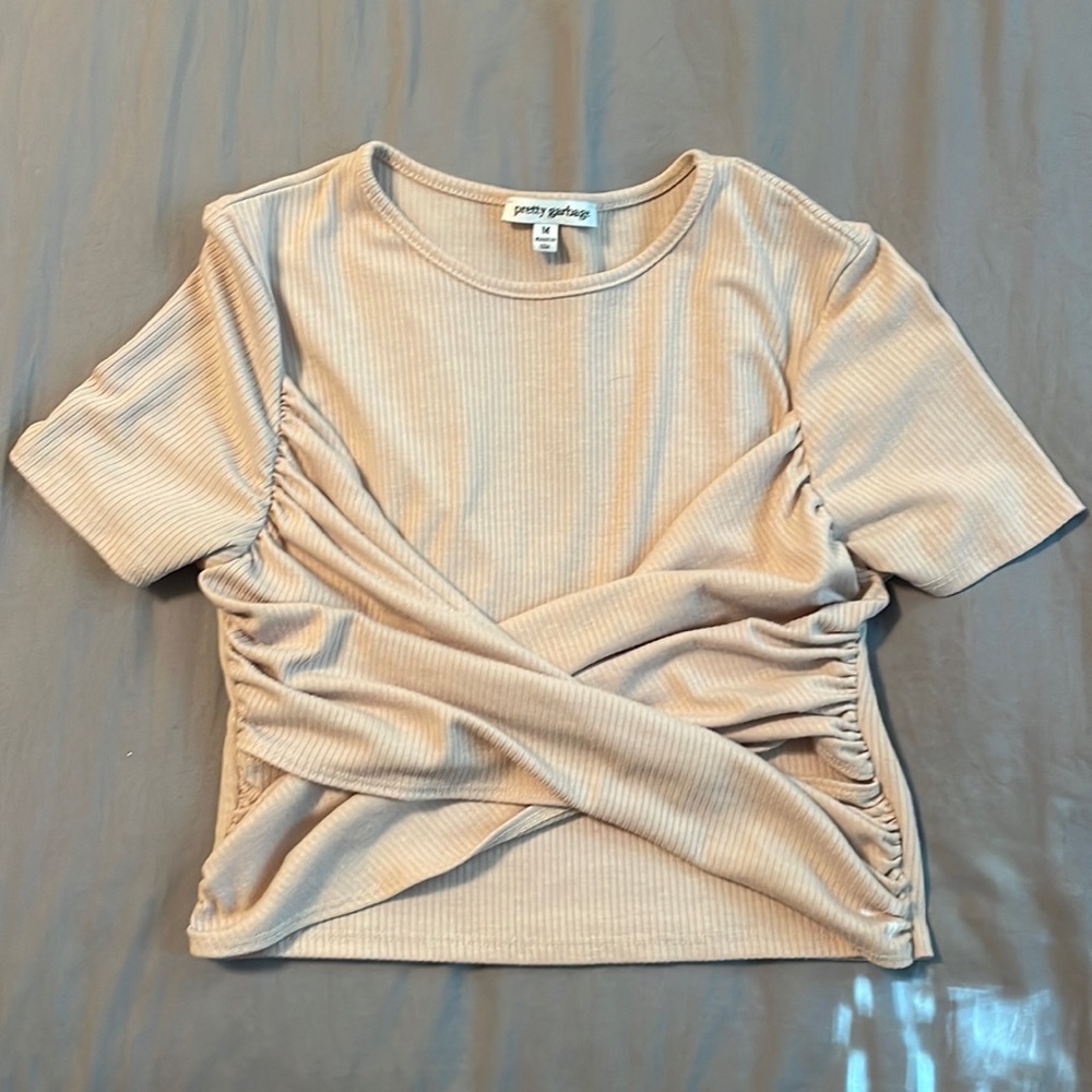 Pink crop top